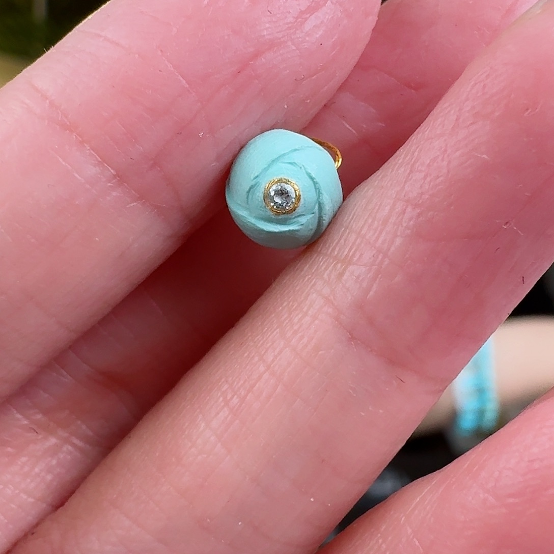 绿松石珠宝奇石未镶嵌