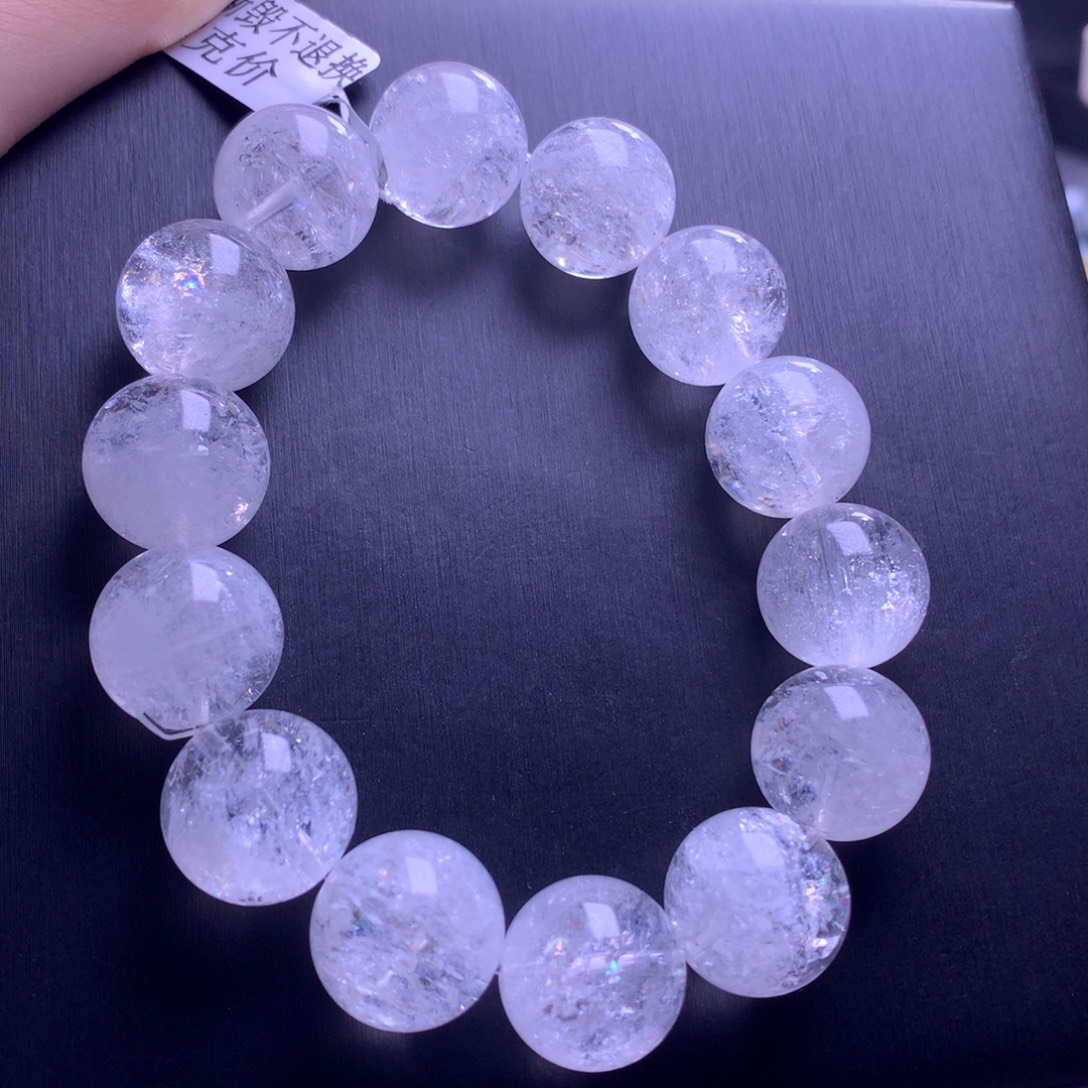 手链水晶未镶嵌爆闪白阿塞15m