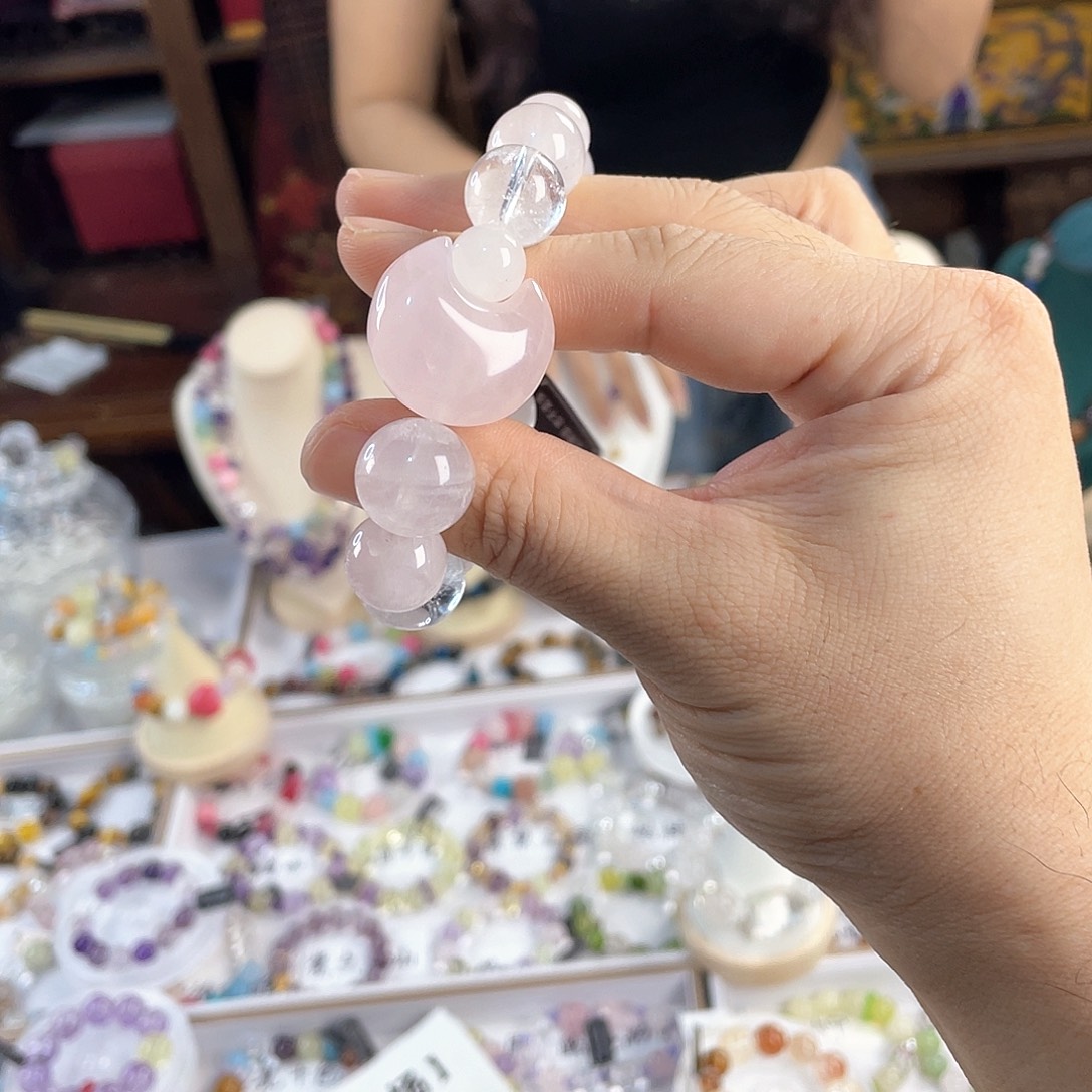 银S925镀金镶嵌手链水晶