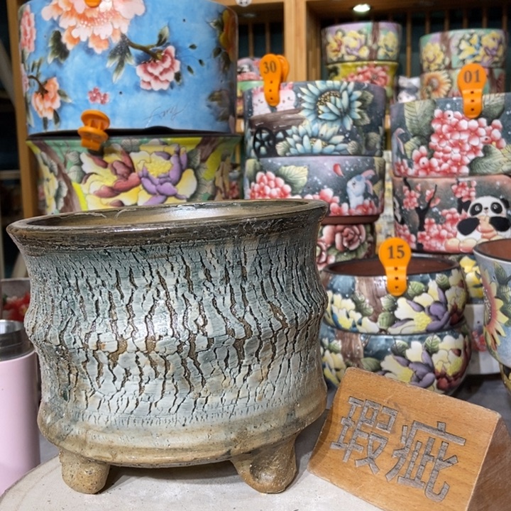 红陶景德镇艺术手绘作品