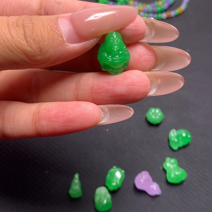 暖***哒翡翠未镶嵌颈饰无镶嵌2