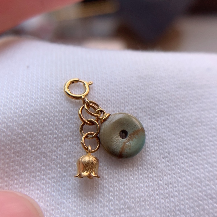 绿松石绿松石配饰18K金镶嵌