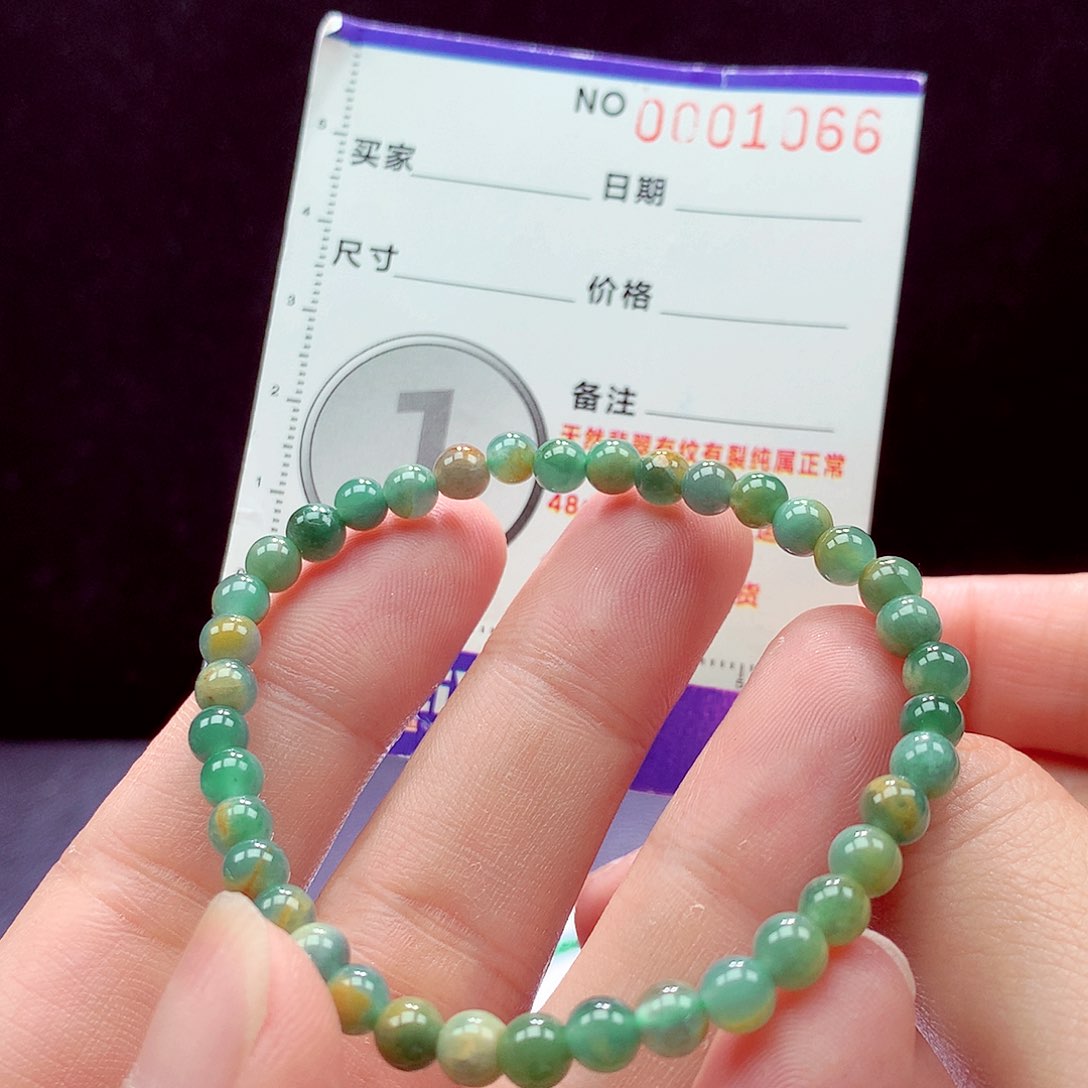 未镶嵌手链翡翠手链