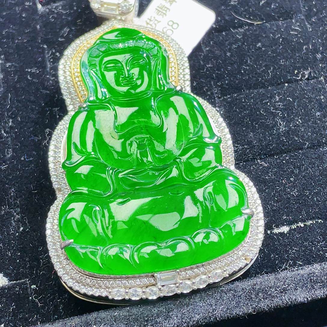 翡翠颈饰未镶嵌419，