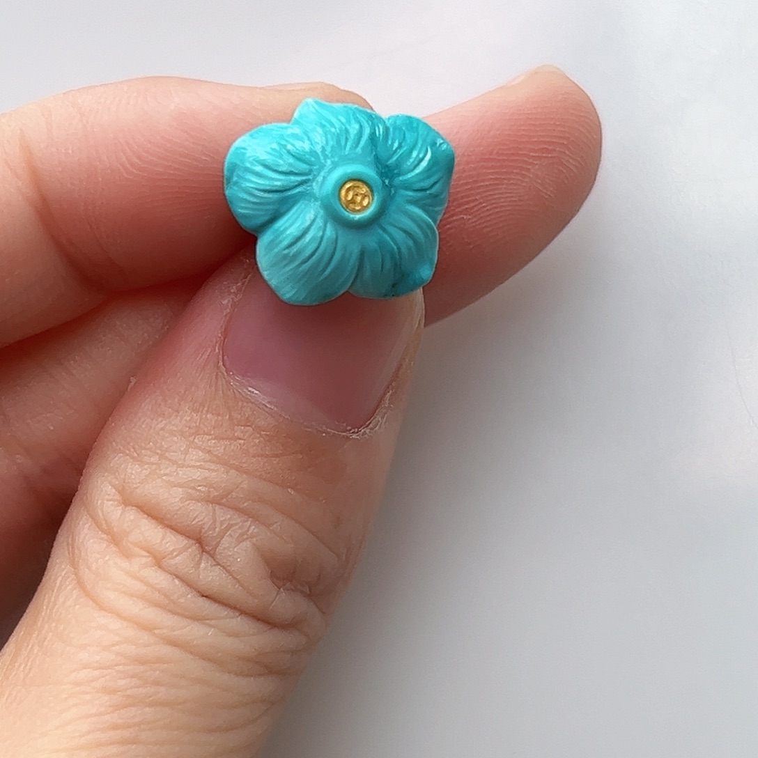 绿松石珠宝奇石未镶嵌