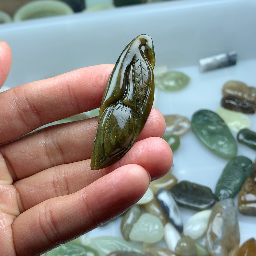 和田玉把件未镶嵌