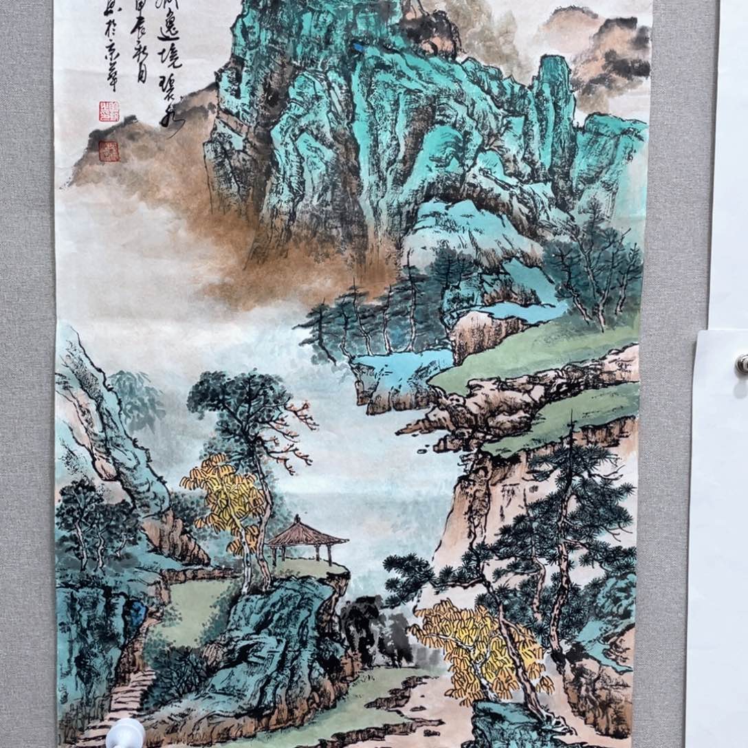 国画明锐老师作品欣赏
