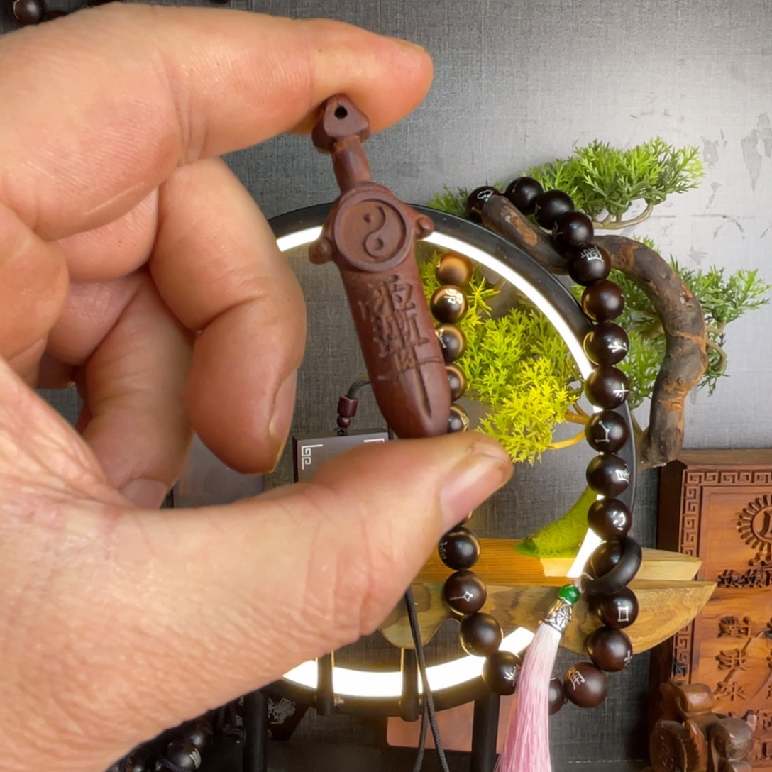 枣木雷击枣木雕刻配件