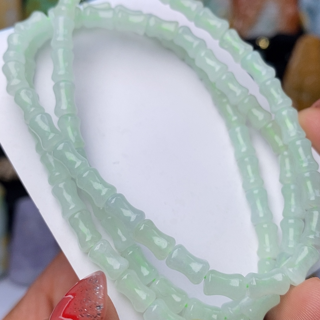 翡翠未镶嵌颈饰翡翠A货一物一证