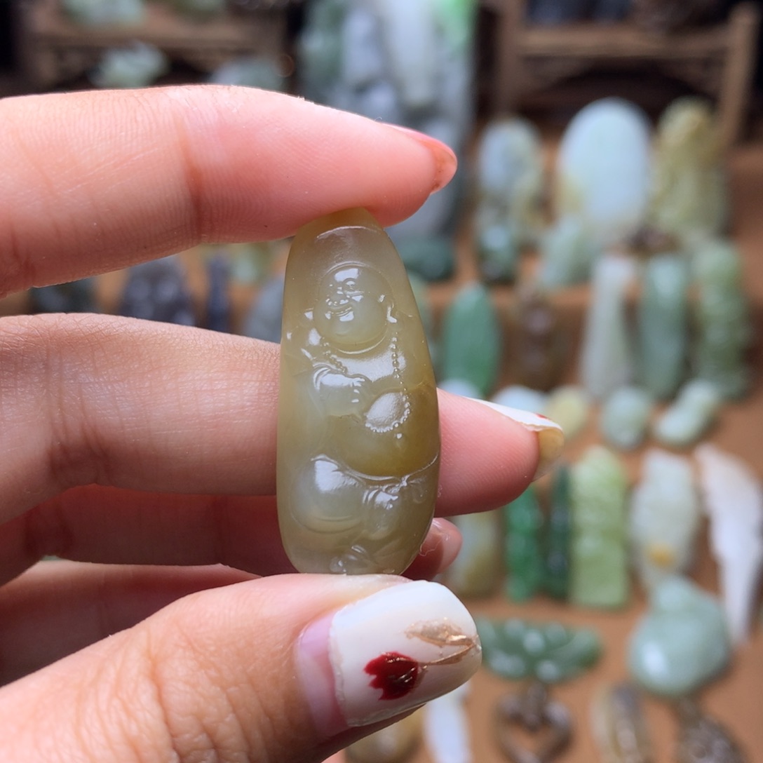 和田玉挂件未镶嵌