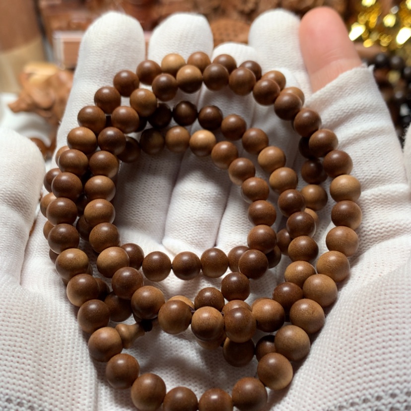 【闪购商品】檀香木手串/手链黄****，檀香手串0.8/108