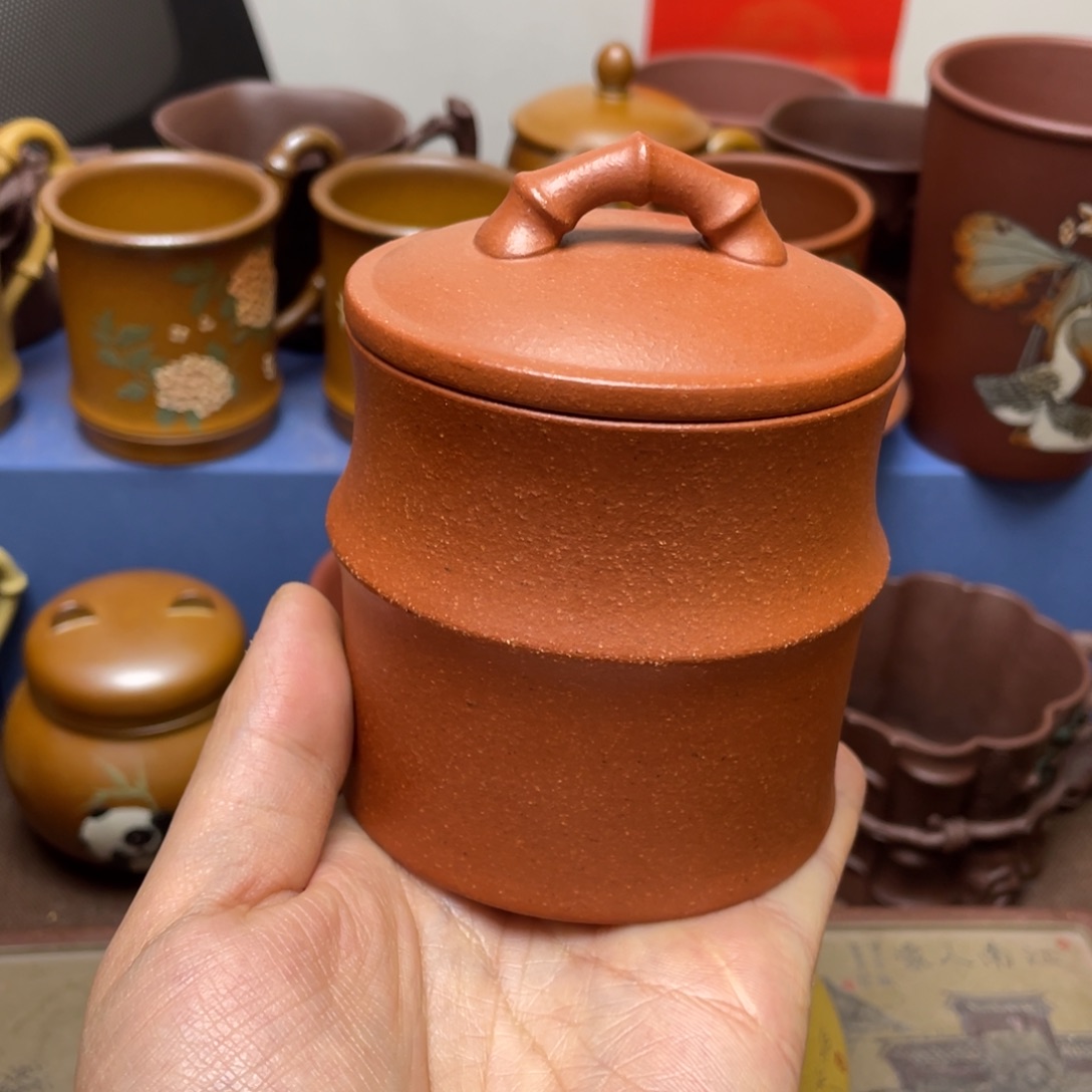 紫砂茶杯紫砂主人杯230cc