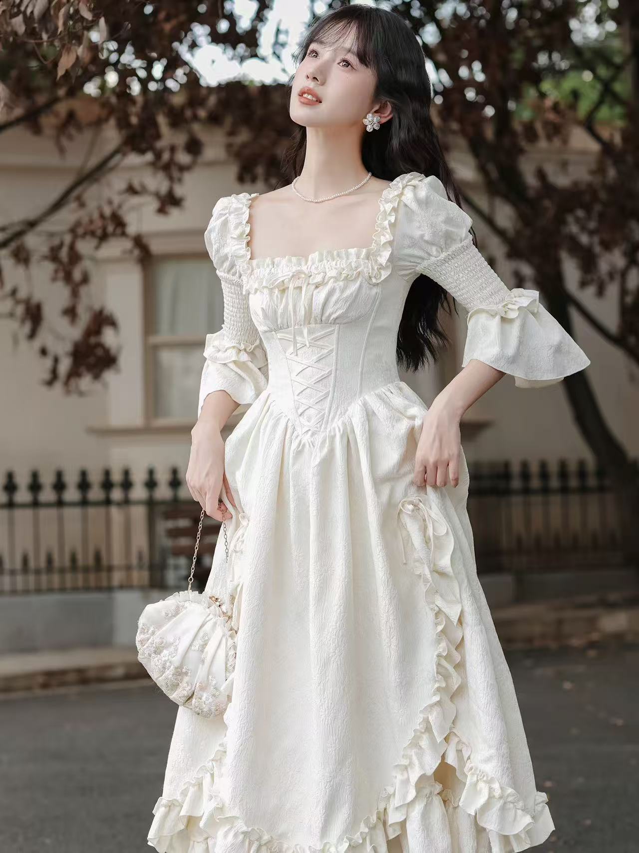 【901-1000】欣妍长裙气质高贵连衣裙