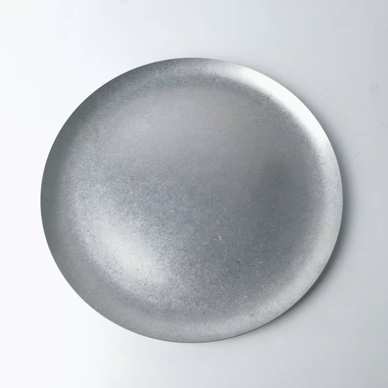 OQO/欧克欧雪花灰不锈钢食物托盘多功能长方形家用加大防烫带手柄