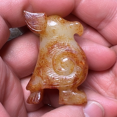 和田玉挂件未镶嵌