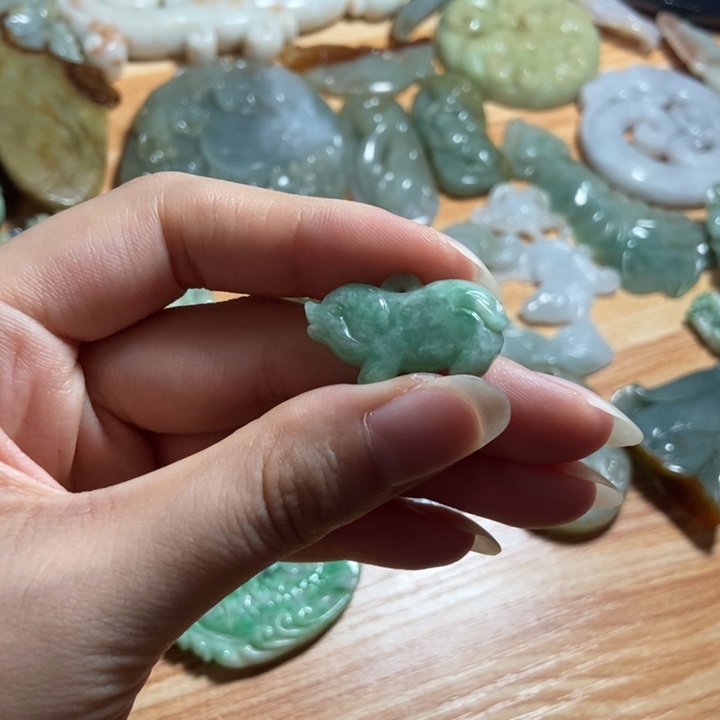 颈饰未镶嵌翡翠翡翠吊坠