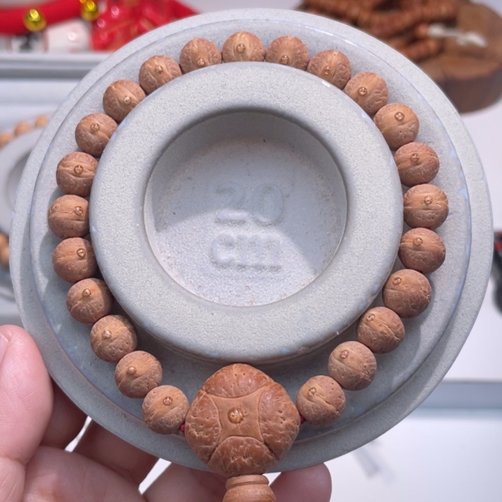 凤眼菩提吊坠实心 9.5 02