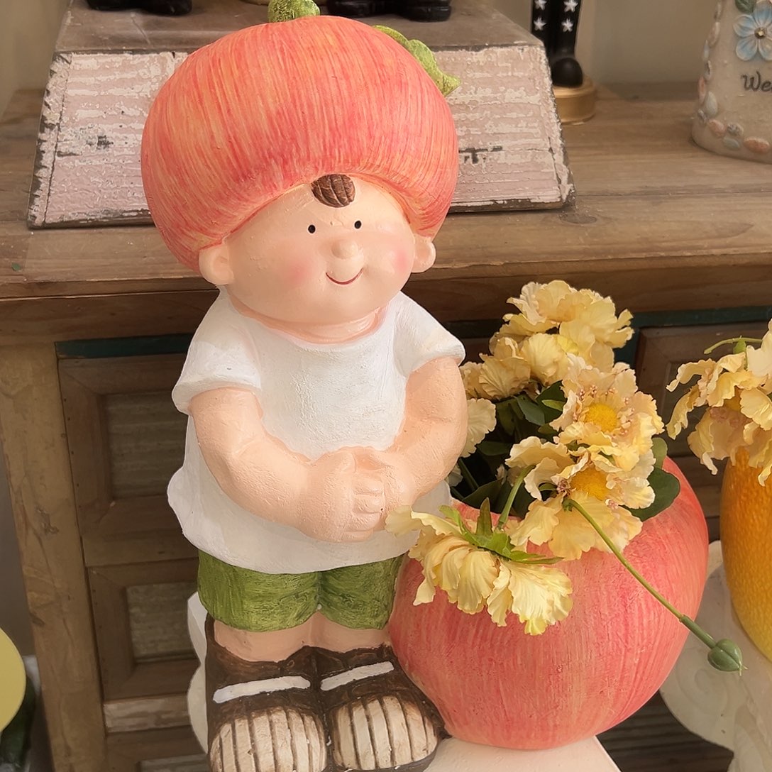 花园摆件红红火火