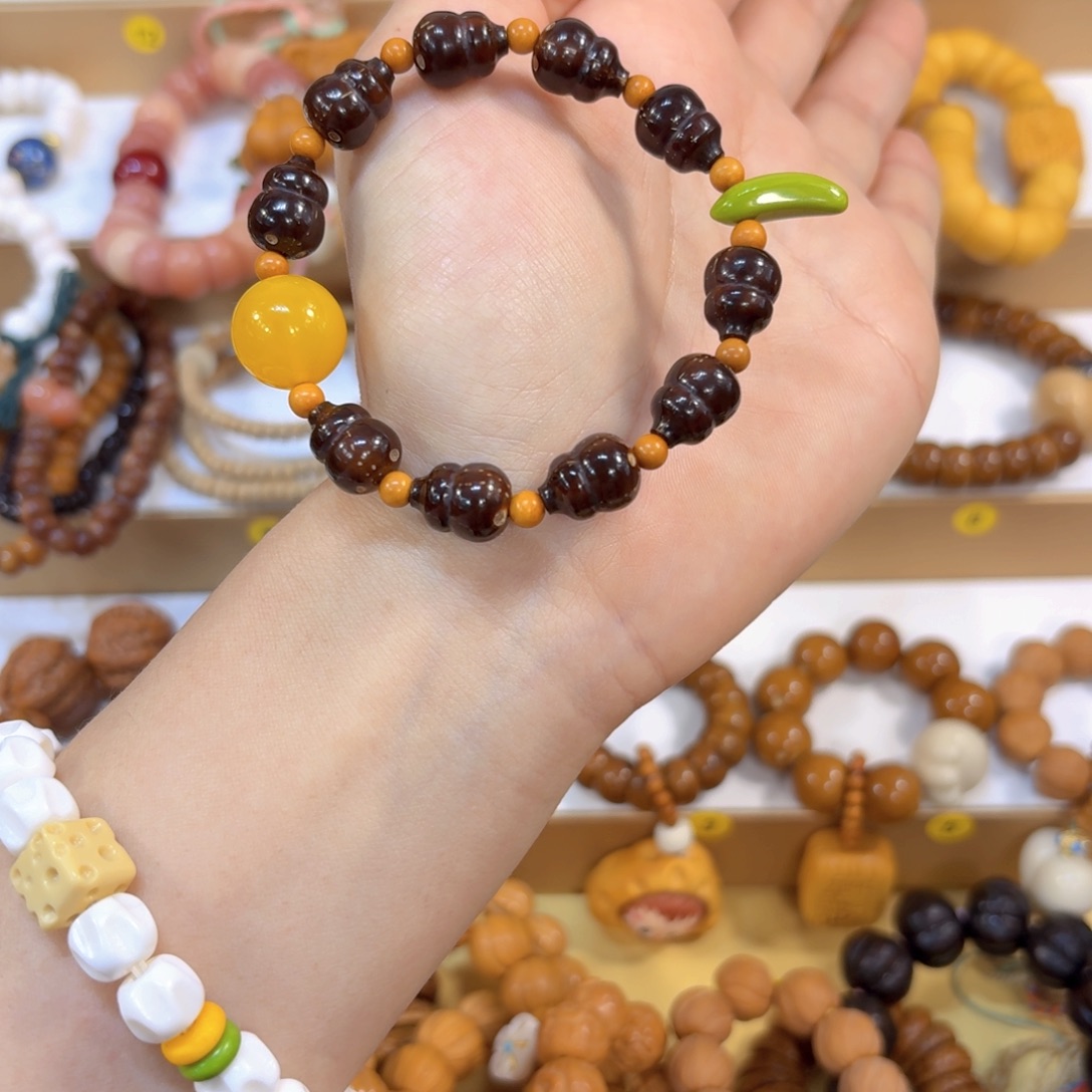 星月菩提吊坠紫金鼠黑金葫芦