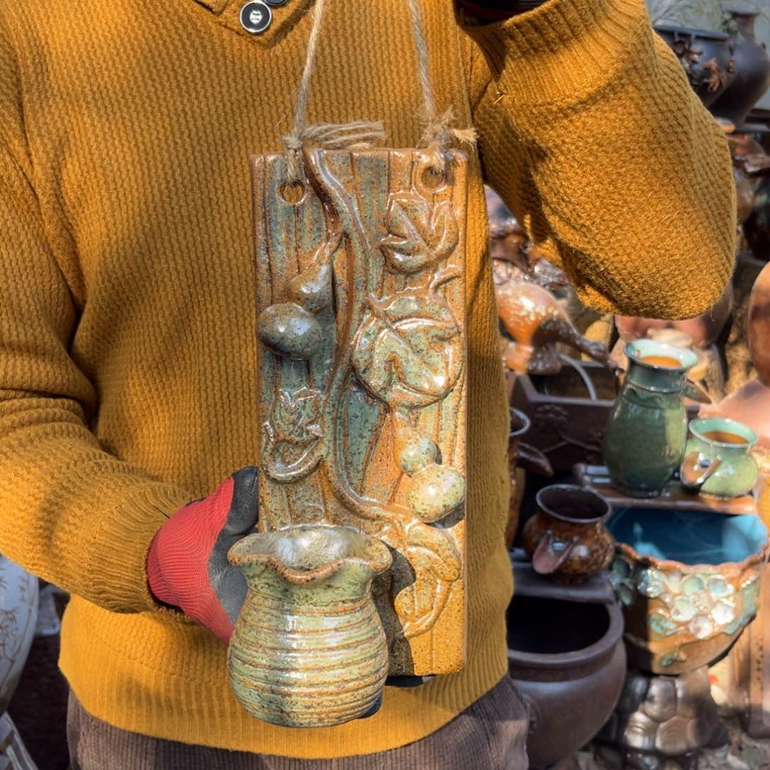 红陶高25宽10无孔