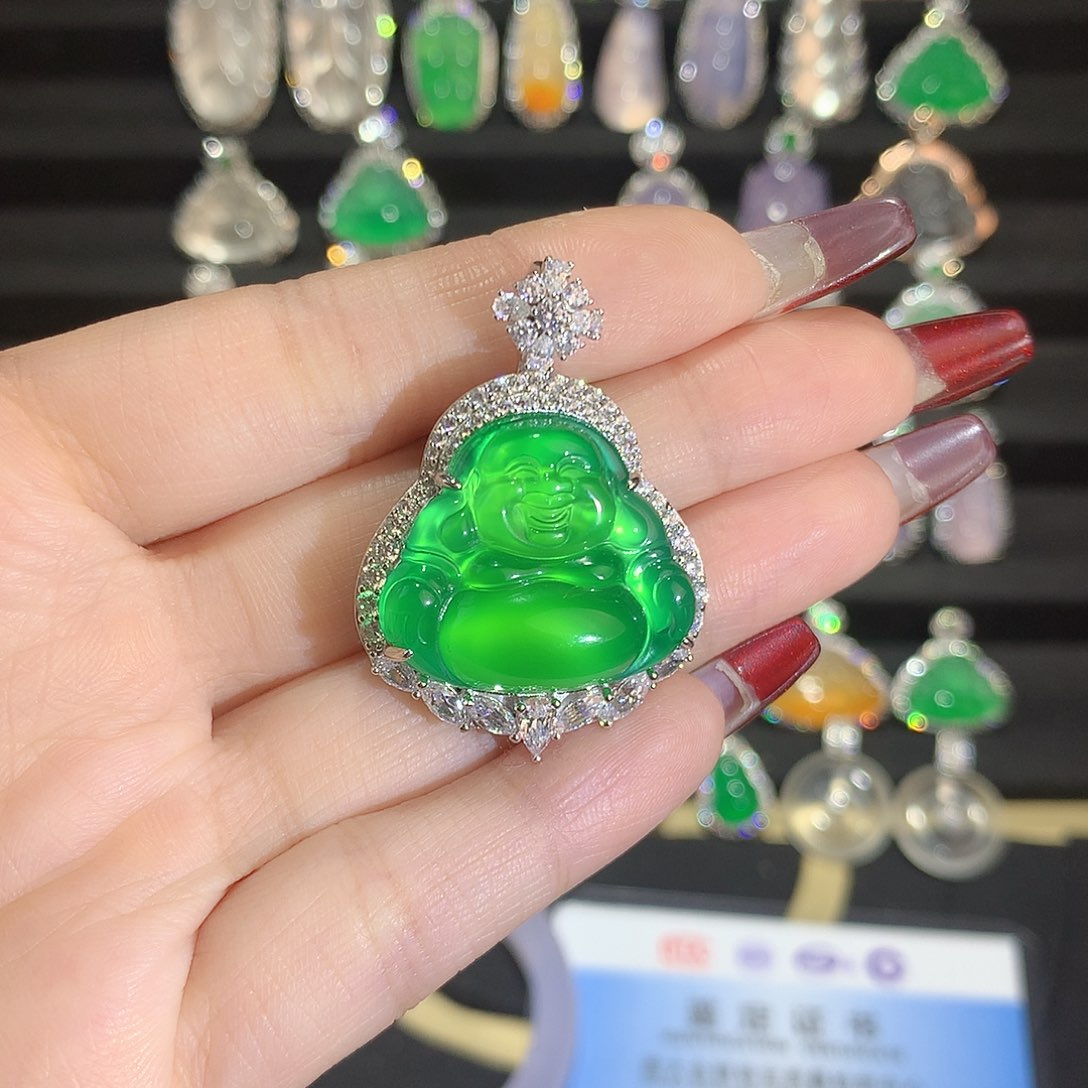 玛瑙/玉髓颈饰银S925镶嵌