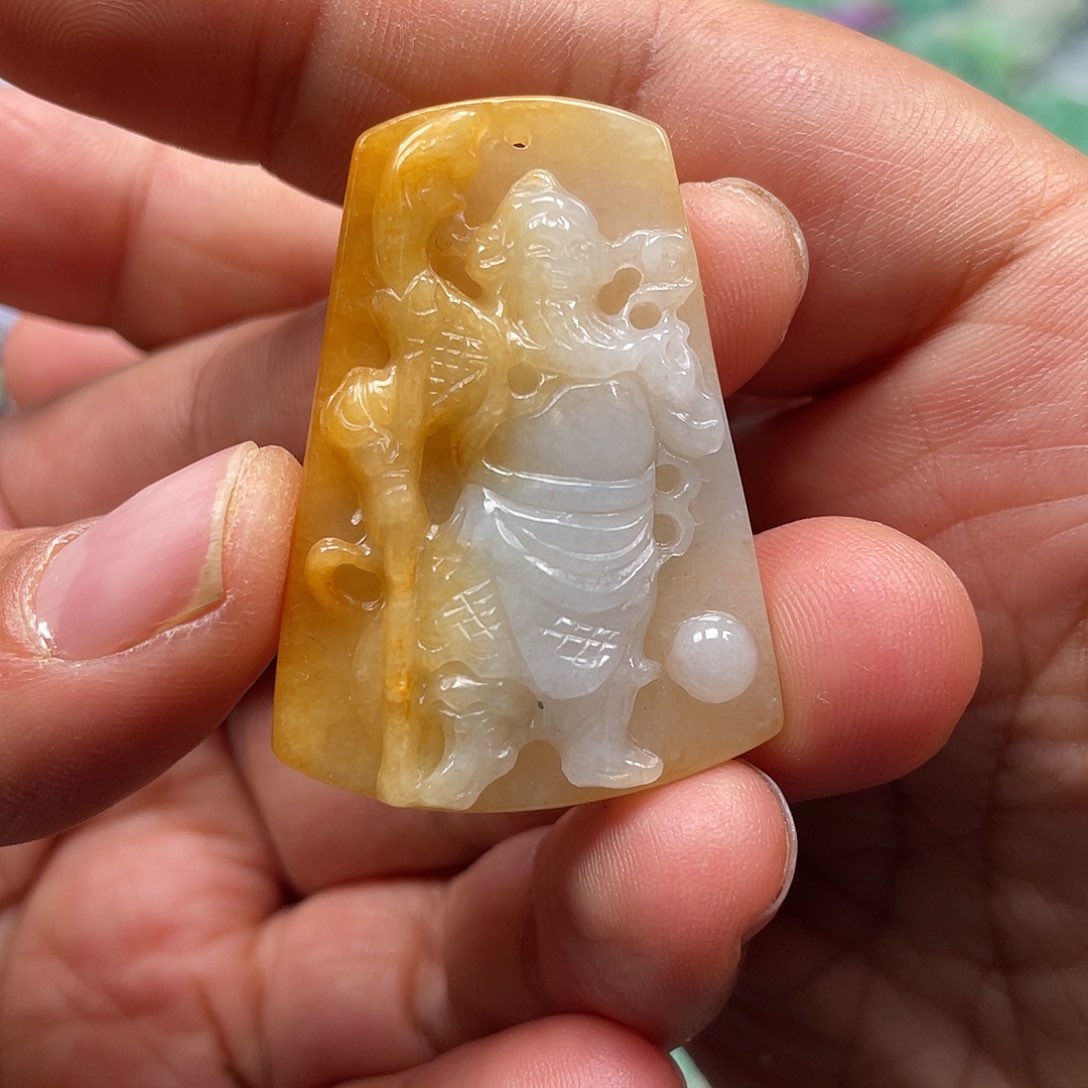 颈饰未镶嵌翡翠翡玉缘翡翠