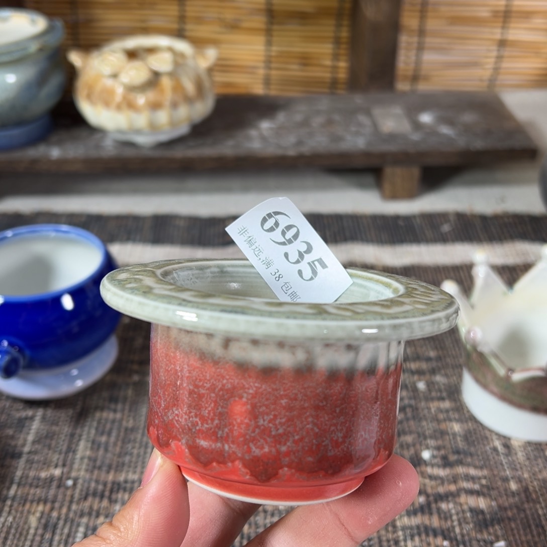 陶瓷景德镇手工花盆