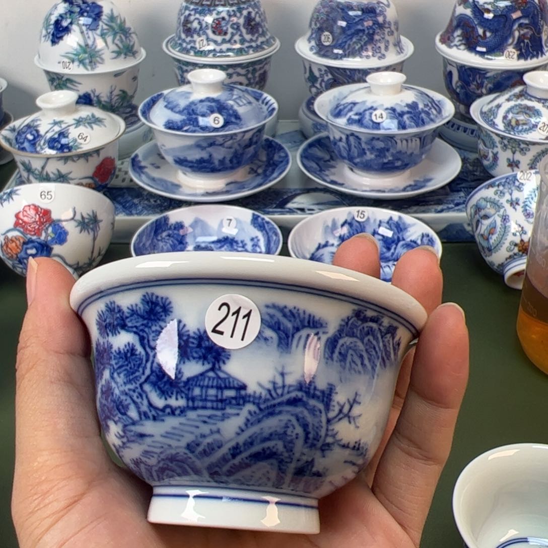 木木景德镇纯手工纯手绘茶具211