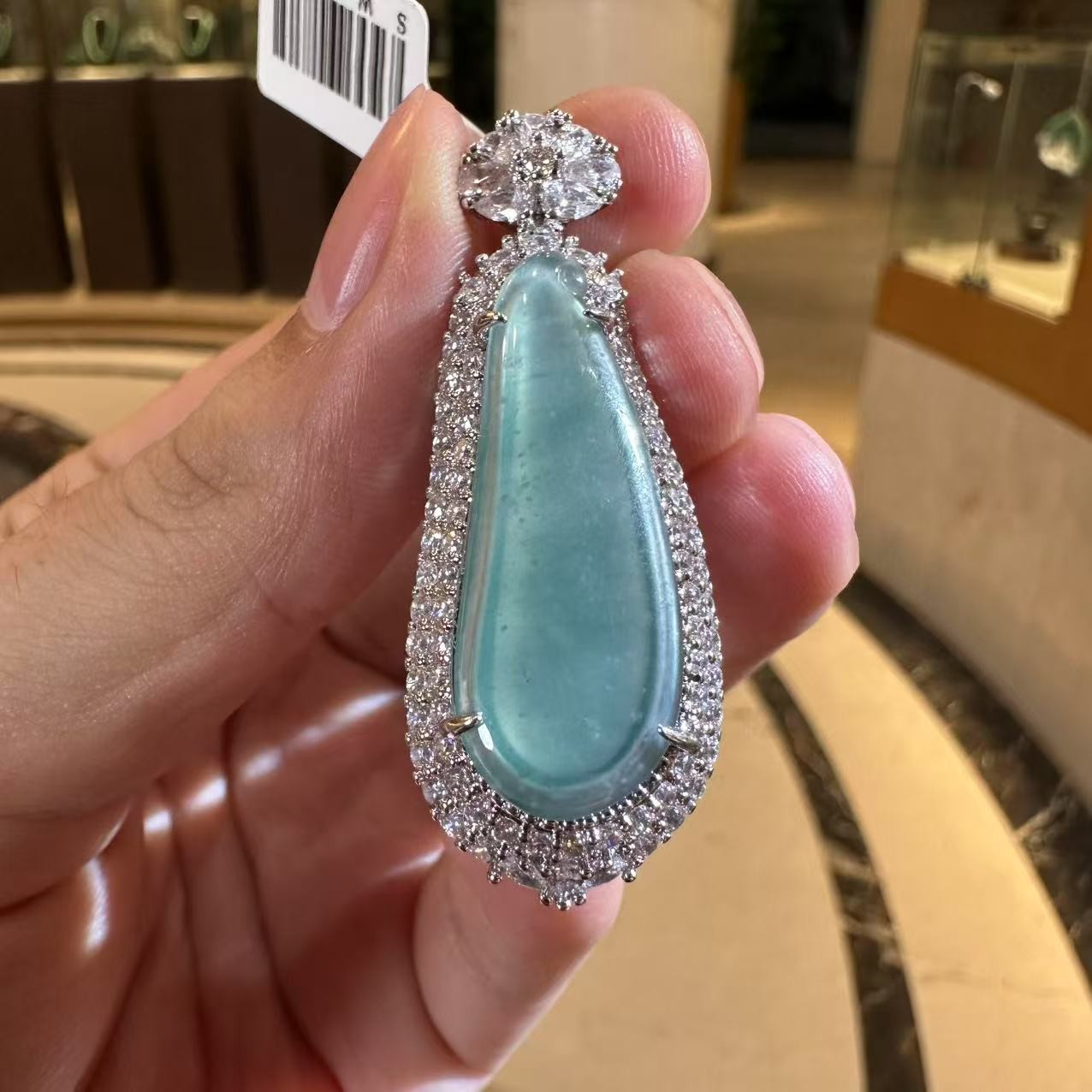 天然A货翡翠SW15福瓜吊坠多样性发一