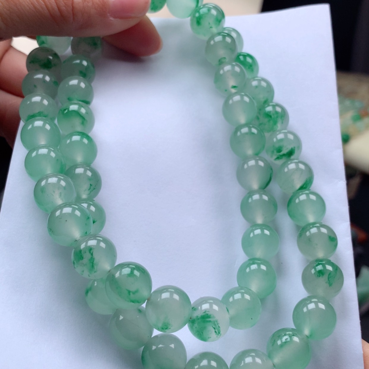 【闪购商品】颈饰未镶嵌石英质玉花***年