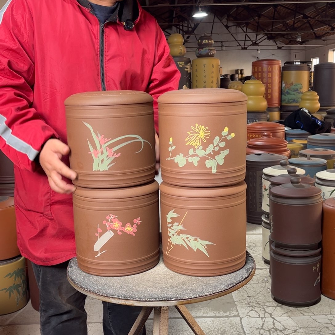 紫砂茶叶罐茶叶罐