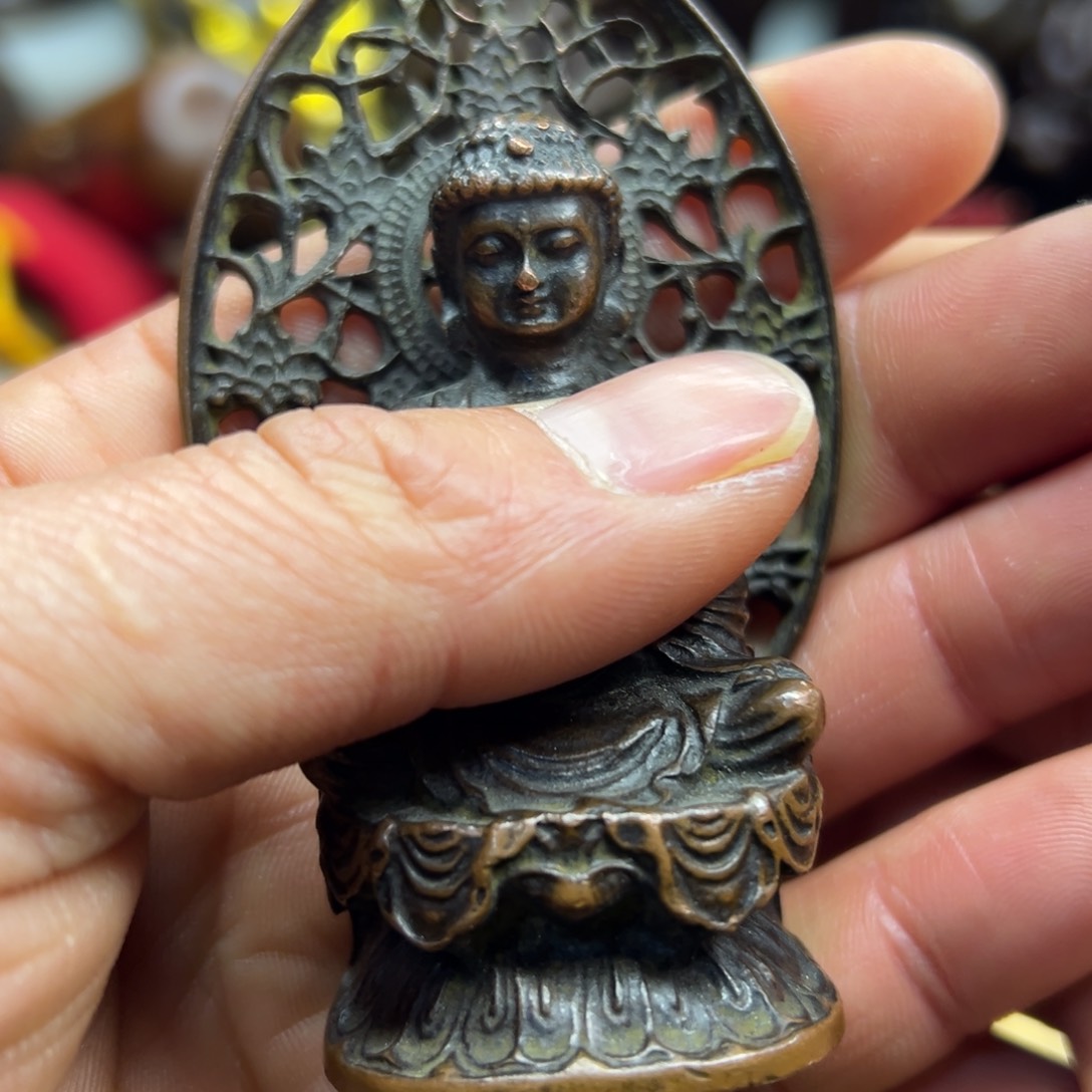 铜摆件欢迎欢迎你