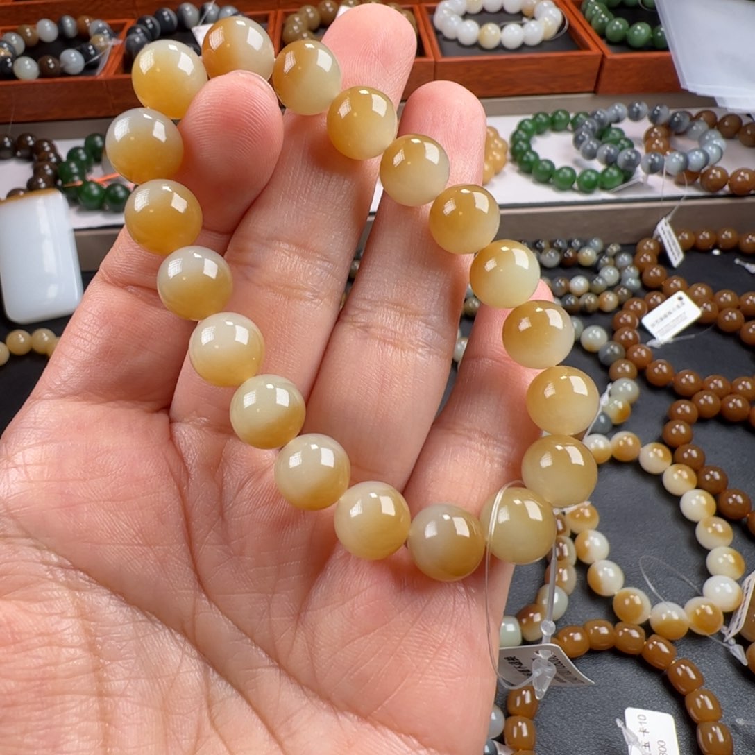 和田玉手链未镶嵌