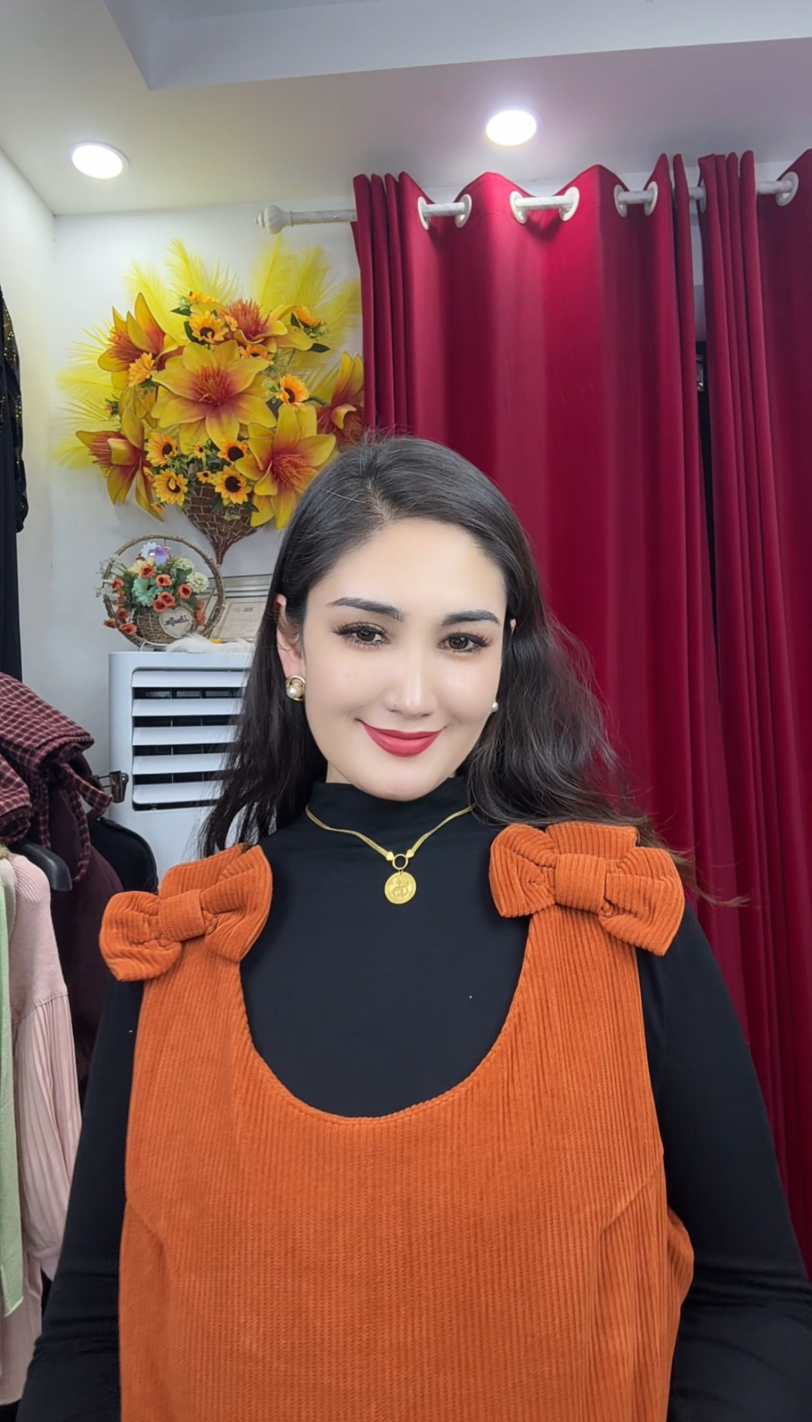 孕妇两件套连衣裙