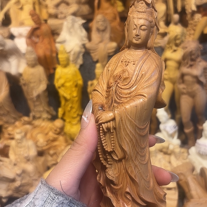 *****柏木（崖柏）崖柏瑕疵观音