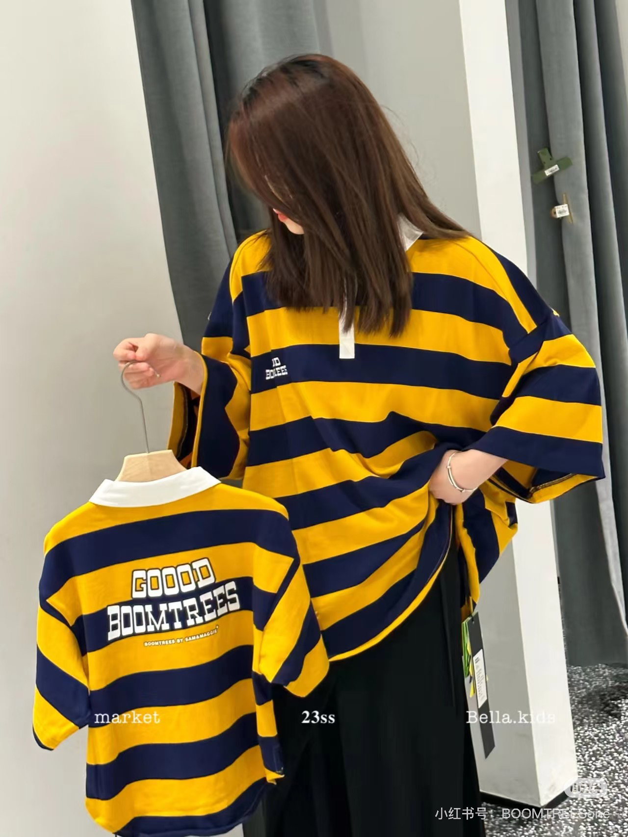 撤柜童装给编号拍