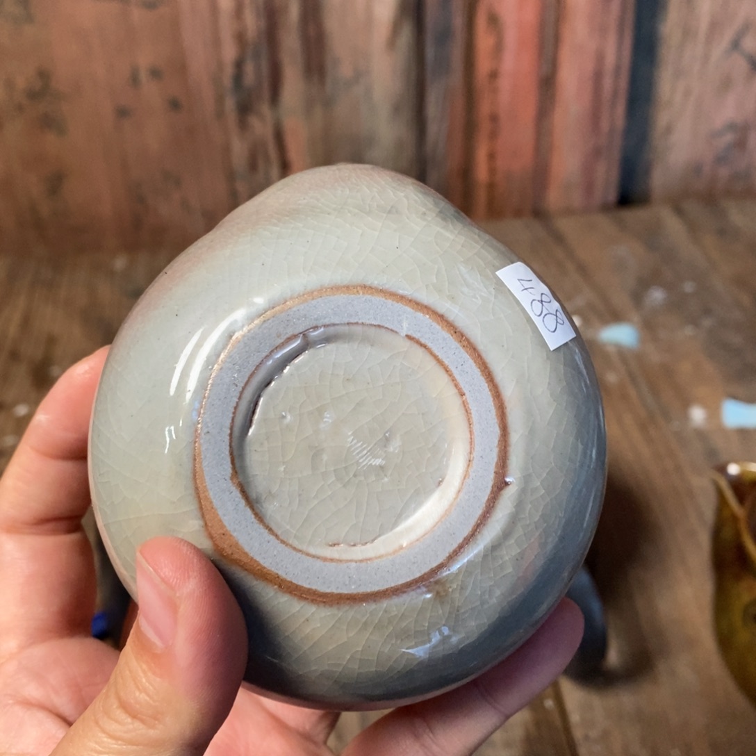 ****森浪鬼柴烧 釉鬼柴烧 盘付米链接