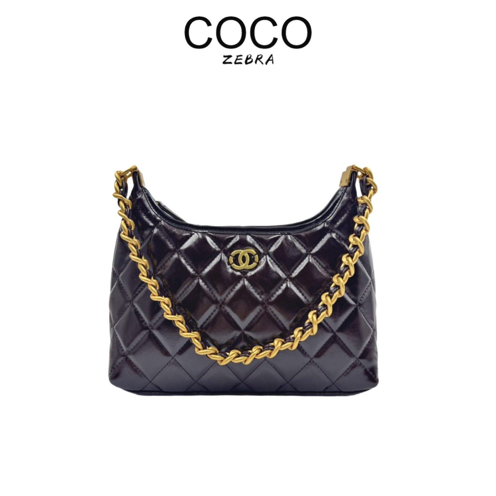 COCO ZEBRA MM843 车厘子色 新款时尚经典女士肩包百搭