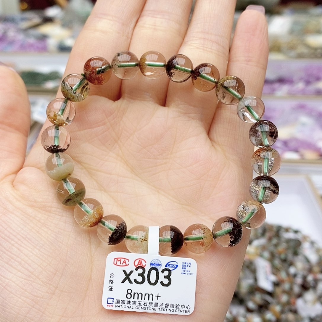 水晶手链未镶嵌X303 四季幽灵