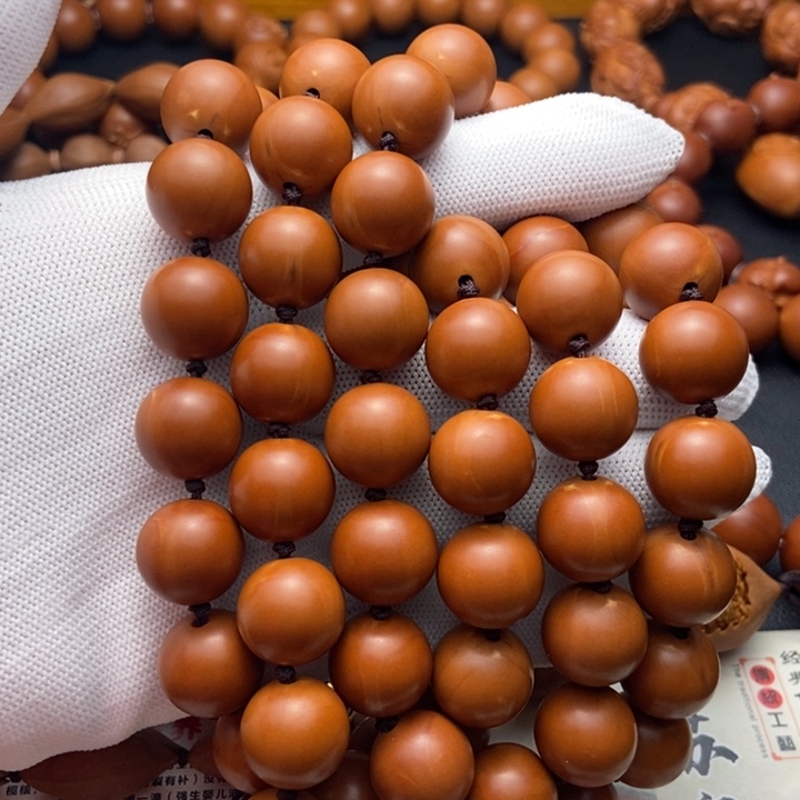 橄榄核手串/手链1.43铁核脖挂58颗