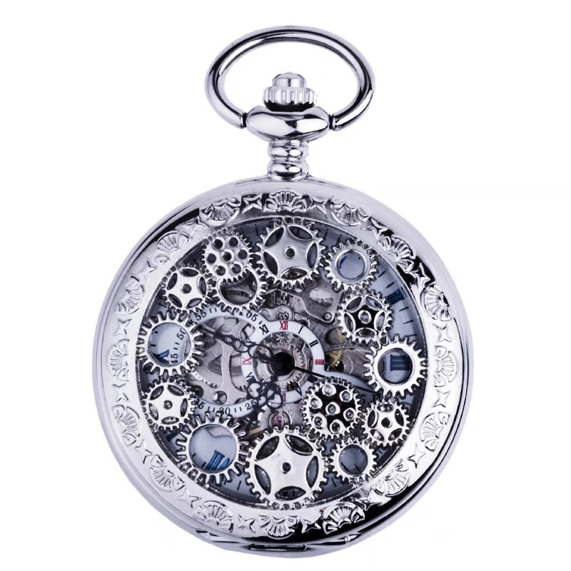 （以直播间为准）时尚漂亮复古机械怀表配件不要拆模