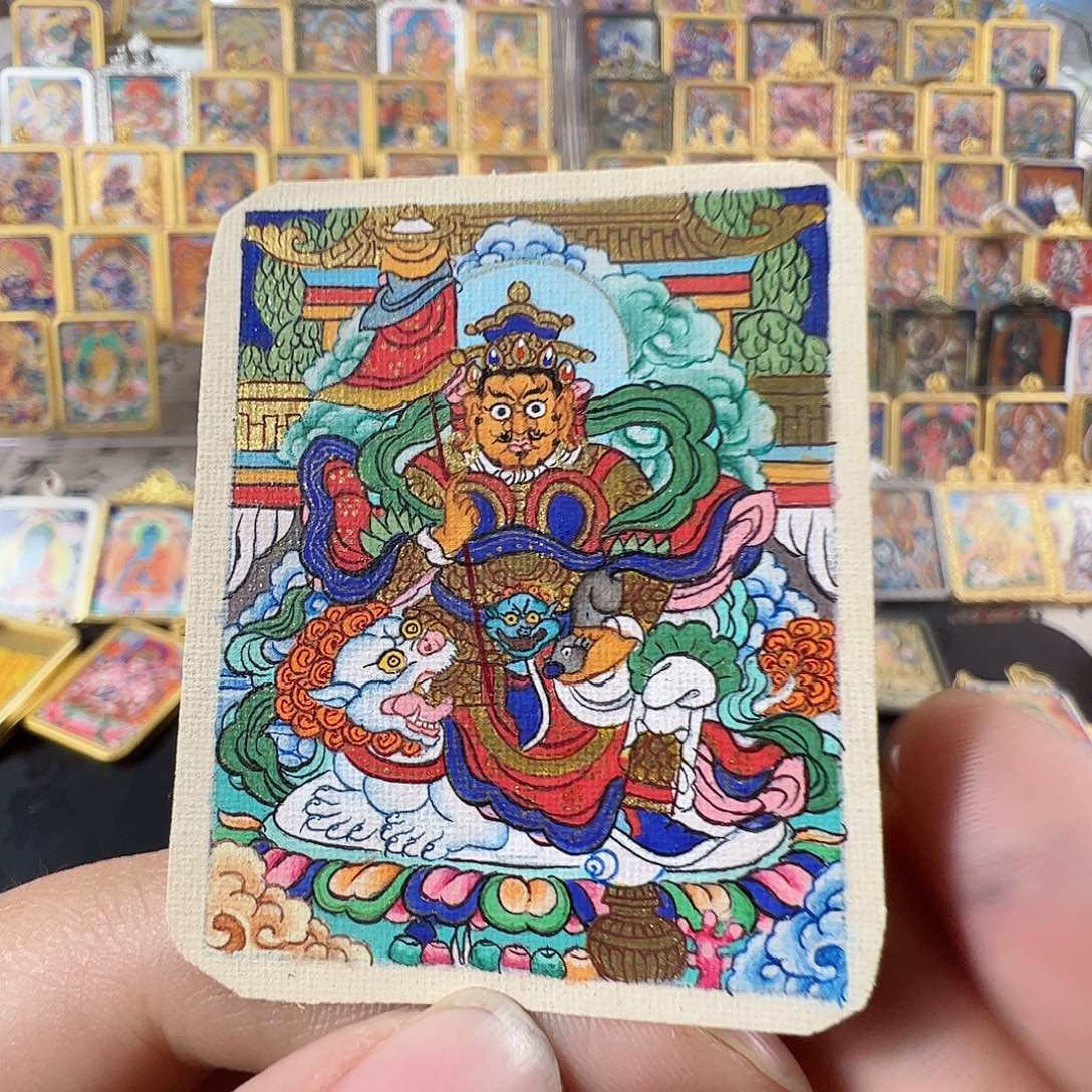 吊坠壹*财报天纯手绘