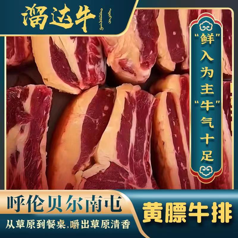 牛排牛肉散养草饲新鲜现切（定制商品非质量问题概不退换）