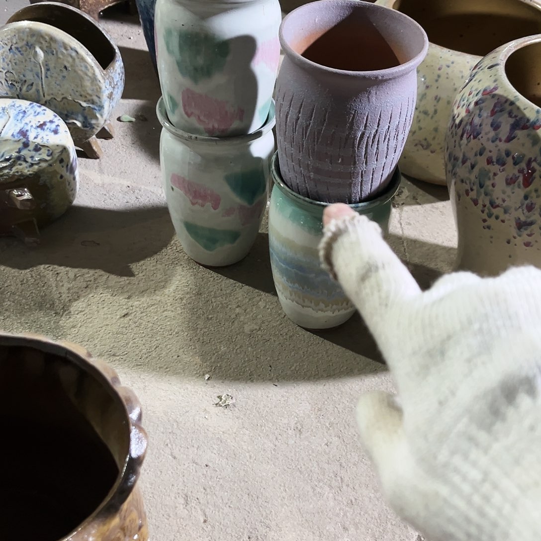 紫砂花盆次品次品花盆