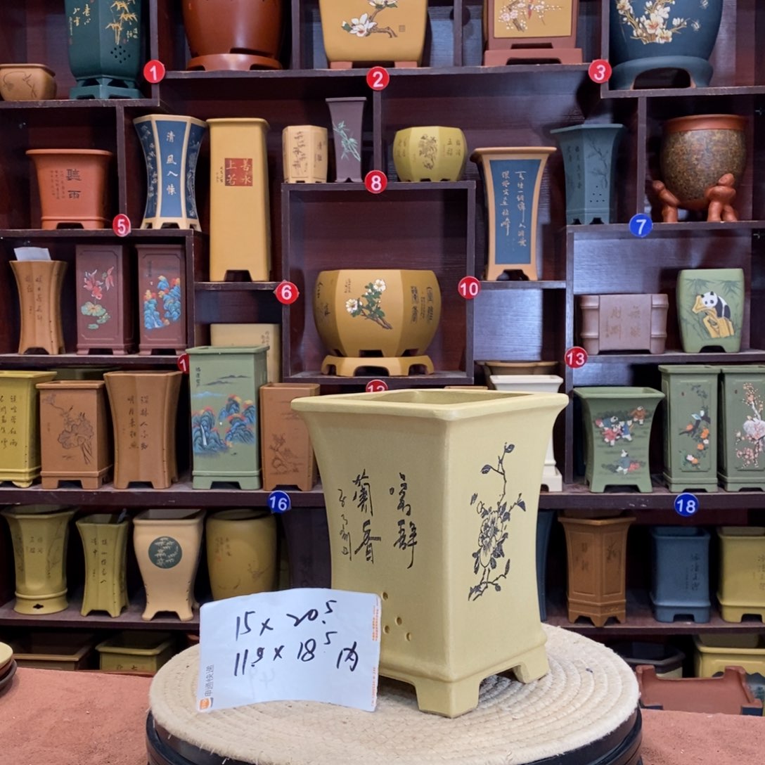 紫砂花盆紫砂艺术