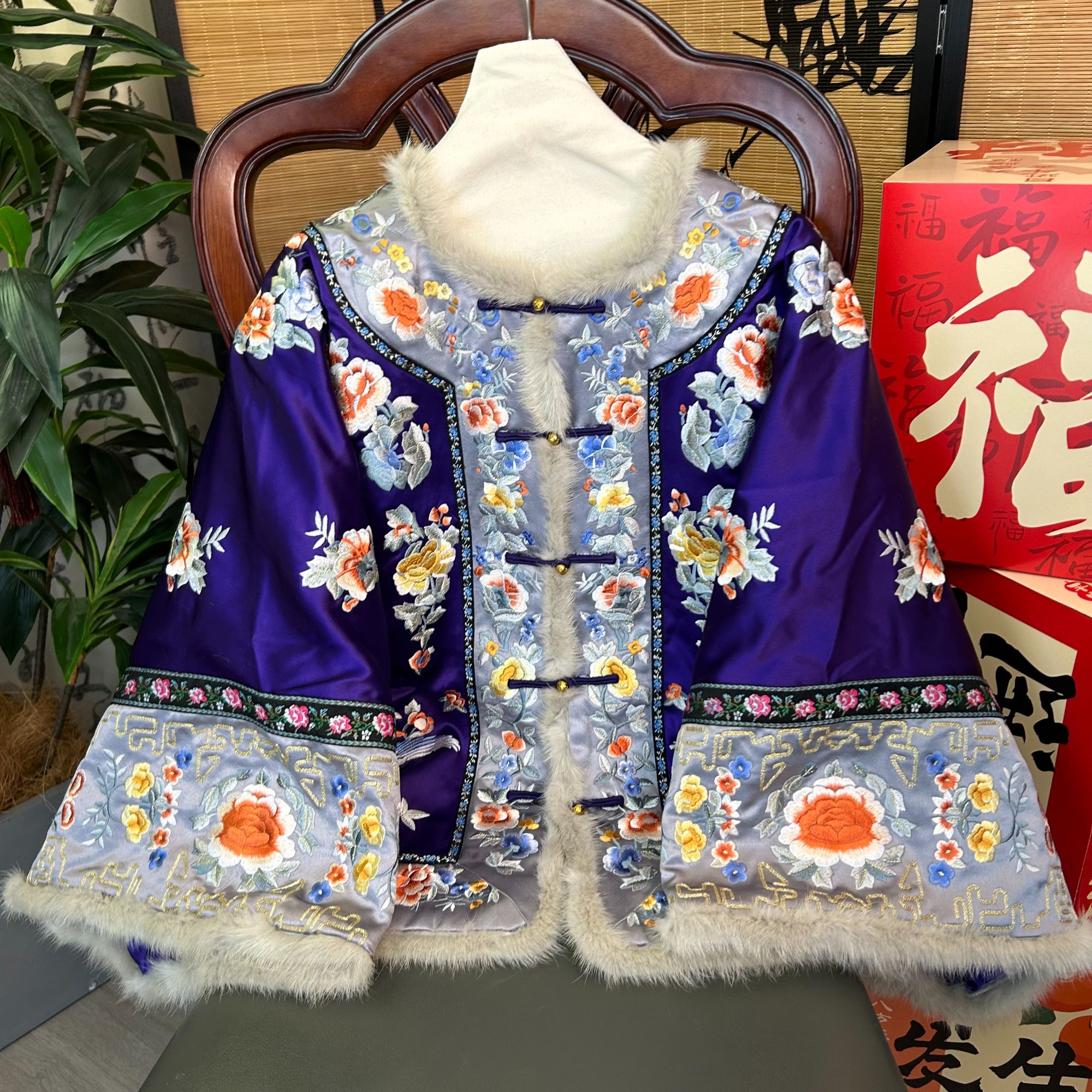 【凤凰于飞】新中式国风女装加棉冬季