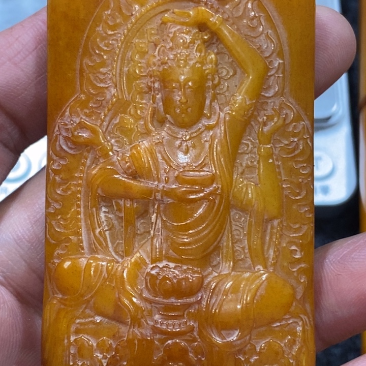 滴血莲花菩提吊坠