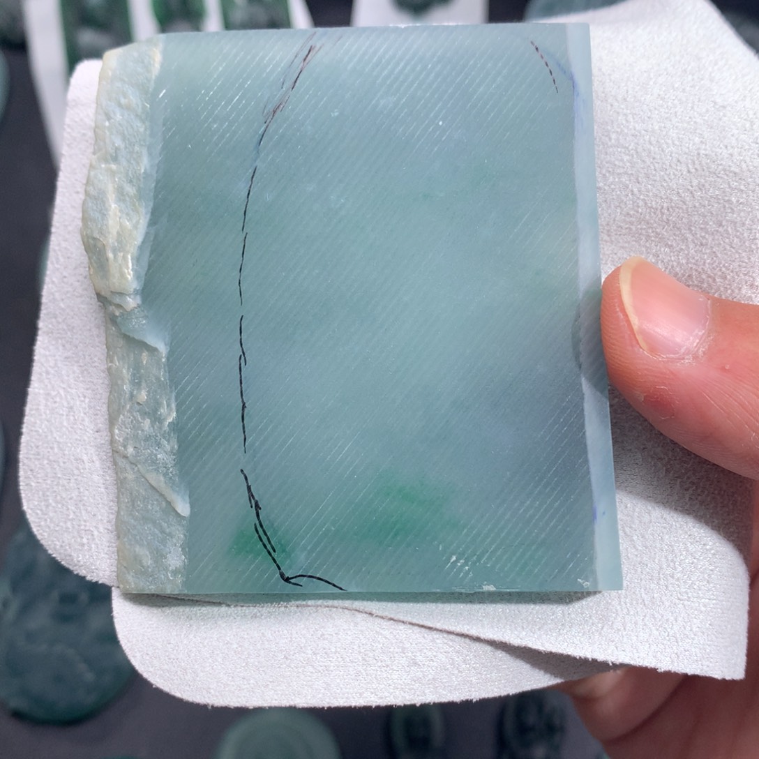 T***y定制翡翠未镶嵌88888