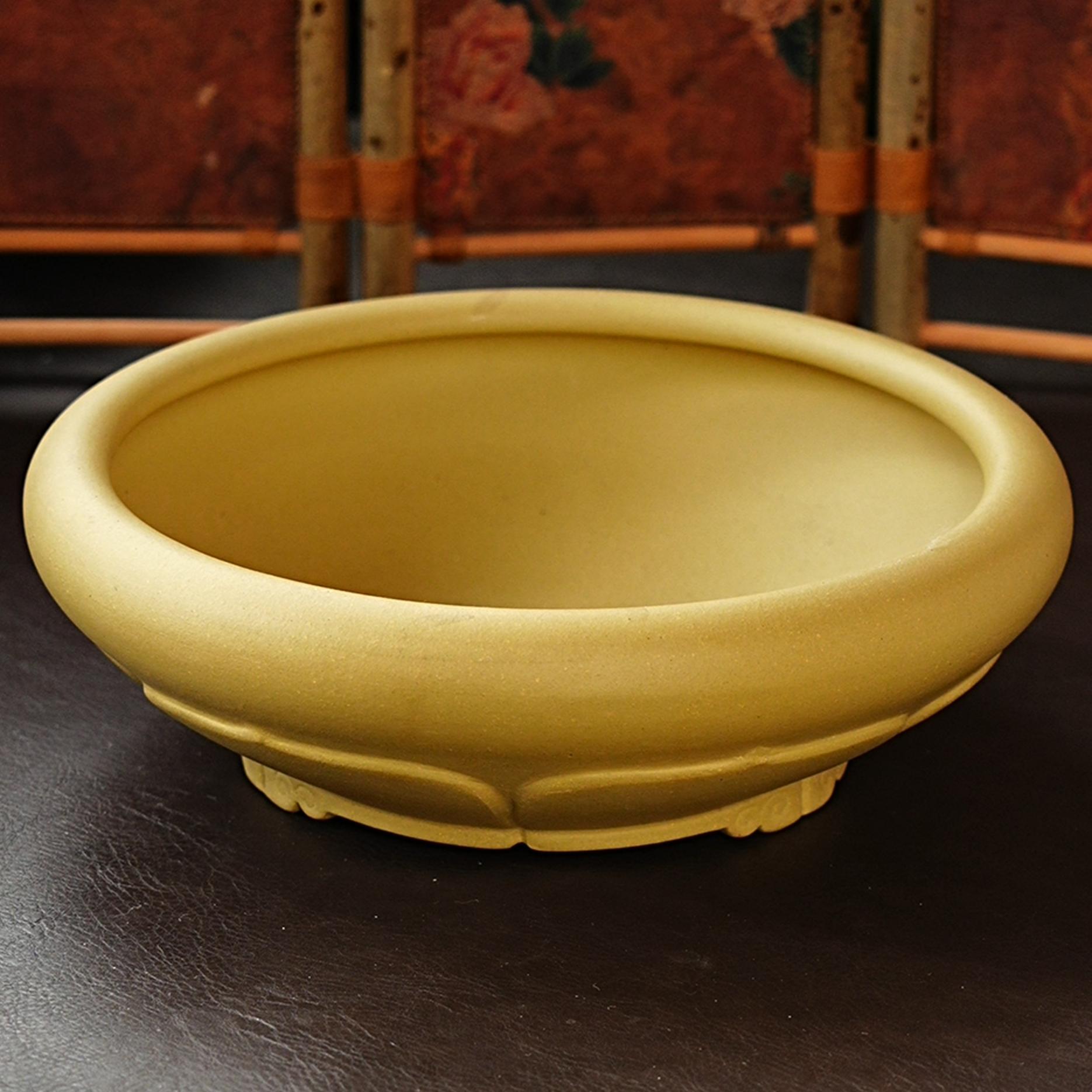 【0300莲花茶盘】宜兴原矿紫砂全手工茶盘干泡台水洗