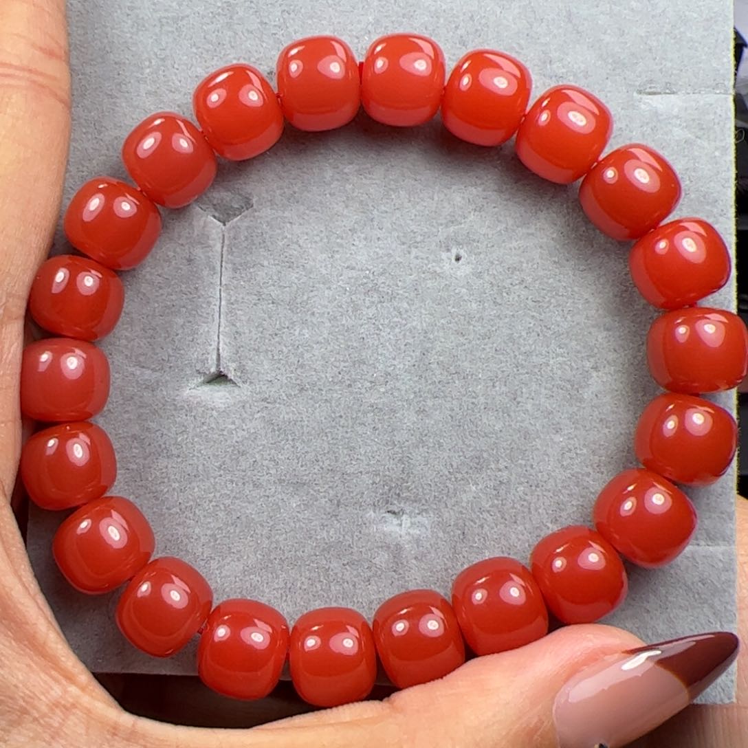 未镶嵌手串南红玛瑙